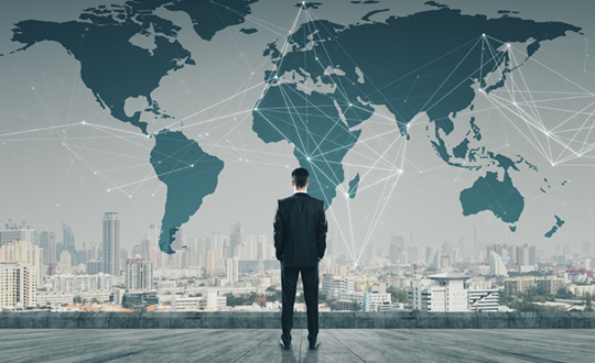 Real-time world population counter and global demographic data